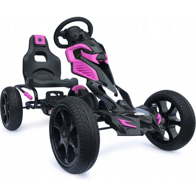 Joy4kids Šlapací motokára Joy4kids růžová