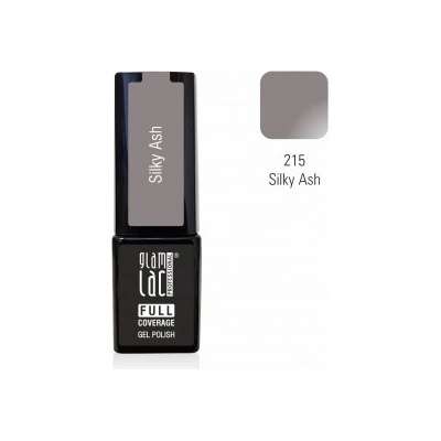 GlamLac Gel lak šedá 215 Silky Ash 6 ml