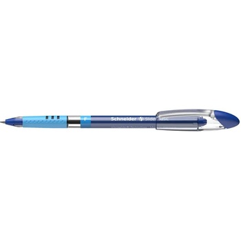 Schneider Химикалка, 0, 3 мм, капачка, SCHNEIDER "Slider Basic F", синя 151003 (151003)