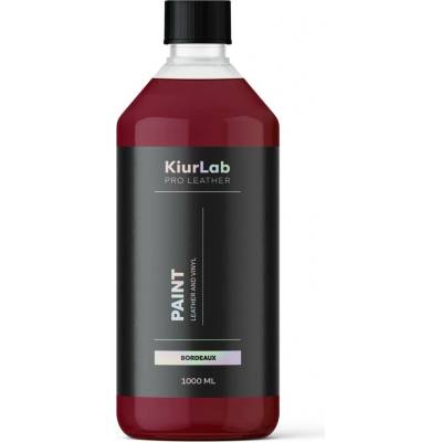KiurLab Pro Leather And Vinyl Paint Bordeaux 1 l
