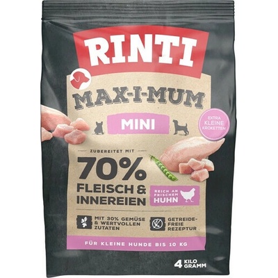Rinti MAX-I-MUM Mini Adult Chicken 4 kg