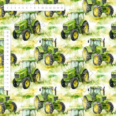 Zelený traktor teplákovina by MIMI [supreme]
