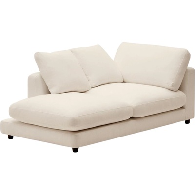 Kave Home Gala 193 cm levá béžová čalouněná