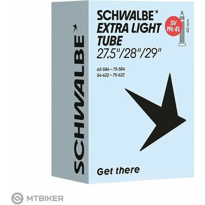 Schwalbe Extre Light 29x2.10-3.0 duša, galuskový ventil 40 mm