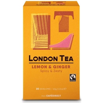 LONDON FRUIT & HERB Ovocný čaj citron se zázvorem 20 x 2 g