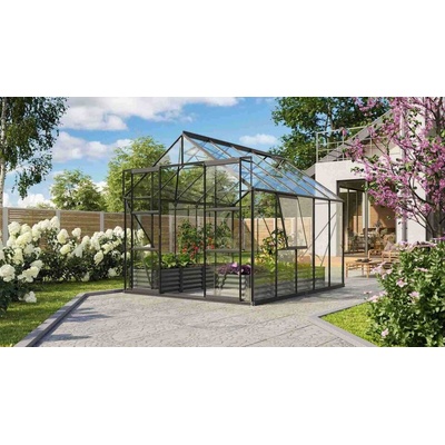 Vitavia Uranus 8300 číre sklo 3 mm čierny LG3561