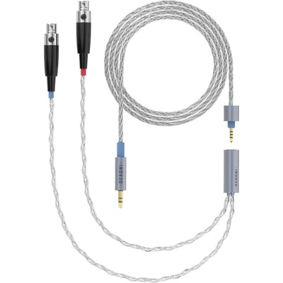 Dekoni Audio Ensemble 3.5mm Unbalanced 52" Braided 4-pin Mini XLR Кабел за слушалки (CBZ-MINI-WTW-52-XLR)