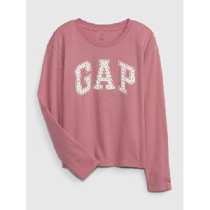 GAP Детска риза с логото на GAP GAP | Rozov | Момичешки | 116/122