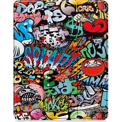 Vsetkonamobil 79222 ART Zaklápacie puzdro pre Apple iPad Pro 13 2024 / M5 2025 GRAFFITI