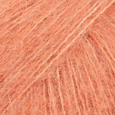 BRUSHED ALPACA SILK Drops Farby BRUSHED ALPACA SILK: 22 vyblednutá hrdzavá