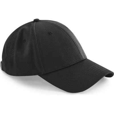 Beechfield B 196 Air Mesh 6 panelová COT53019600299-black Černá