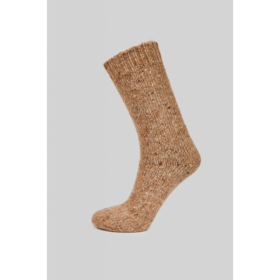 Camel Active ponožky WOMEN BOOTSOCKS TWEEDDOTS hnedá