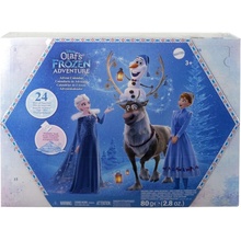 Mattel Disney Frozen Adventný kalendár s malými bábikami 2024