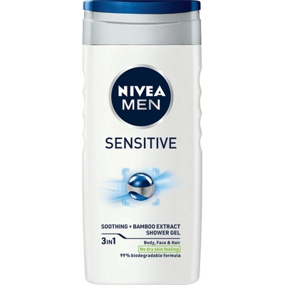 Nivea Men Sensitive sprchový gel 500 ml – Zboží Dáma