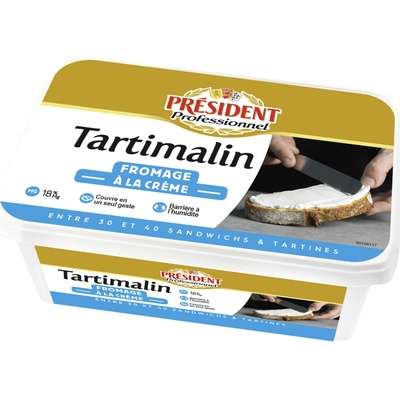 PRÉSIDENT Professionnel Tartimalin sýr smetanový chlaz 1 kg