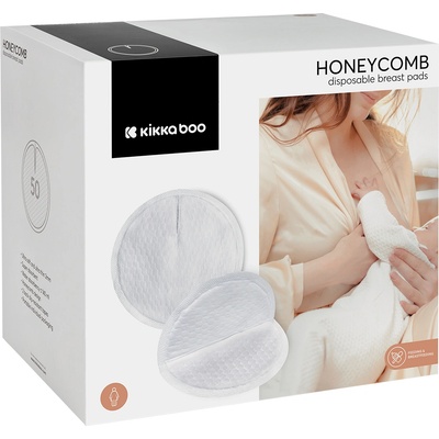 Kikkaboo Подплънки за гърди еднократни Honeycomb 50 бр (31304040006)
