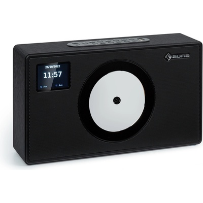 Auna Vertico Swing DAB | DAB+ радио със Swing CD плейър | FM/DAB+ | AUX | BT | USB (Vertica DAB) (Vertica DAB)