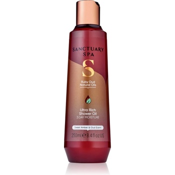 Sanctuary Spa Ruby Oud душ-масло с грижа за тялото с подхранващ ефект 250ml