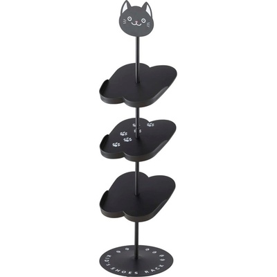 Yamazaki Kid´s Shoe Rack černý 18 x 67 x 18 cm