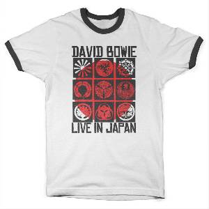 David Bowie Live In Japan Ringer White/Black XL Риза (PS-51-DBO015-WB-XL)