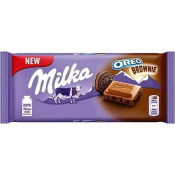 Milka ШОКОЛАД МИЛКА ОРЕО БРАУНИ 100 ГР