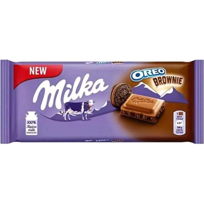 Mondelez International ШОКОЛАД МИЛКА ОРЕО БРАУНИ 100 ГР