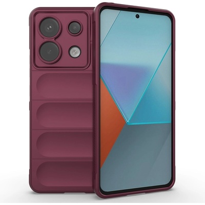 Rugg odolný gelový Xiaomi Redmi Note 13 X6 5G - vínové