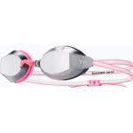 TYR Дамски очила за плуване TYR Blackops 140 Ev Racing Mirrored silver/ pink/ white