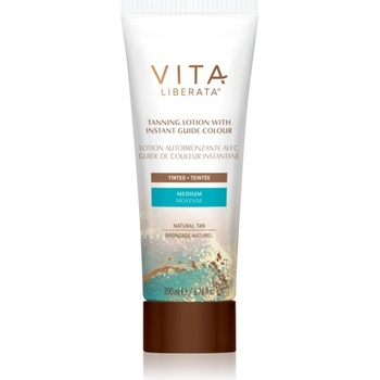 Vita Liberata Tinted Tanning Lotion автобронзант мляко за тяло цвят Medium 200ml