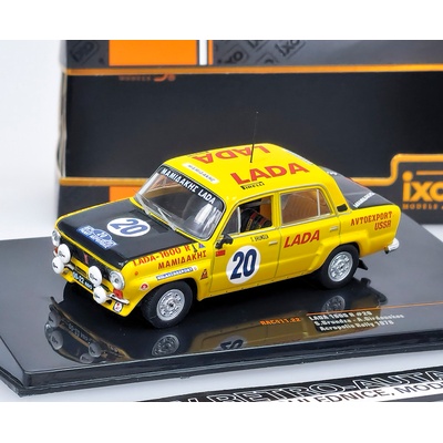 Ixo Models Lada 1600 R No.20 Rallye Acropolis 1978 S.Brundza/A.Girdauska 1:43