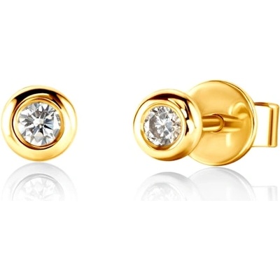 SAVICKI обеци: злато. диаманти