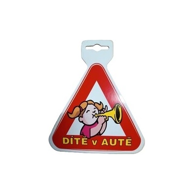 OSTATNÍ Samolepka dítě v autě 30042 DRUH 2
