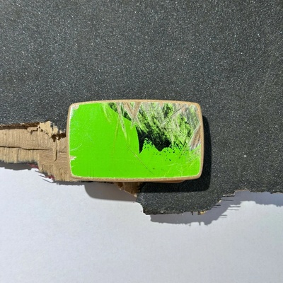 Wood Style opasek Skejt Kulatý spona 36 Hnědá