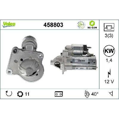 Startér VALEO 458803