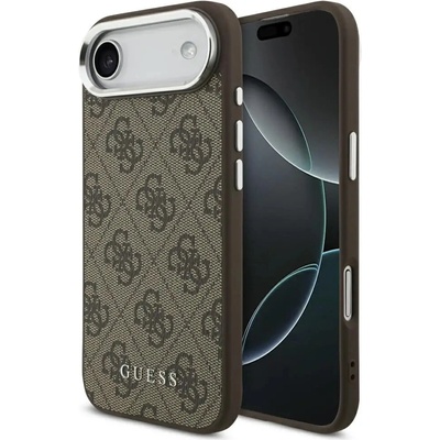 GUESS Калъф Guess 4G Classic Logo MagSafe за iPhone Air - кафяв (3666339518882)