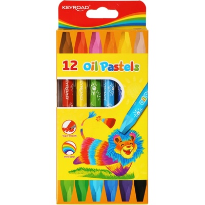 Keyroad Olejové pastely 12ks – Zbozi.Blesk.cz
