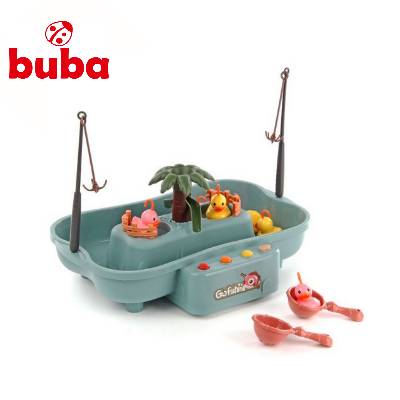 Комплект за риболов Buba Go Fishing, 889-191, патета, сив (889-191)