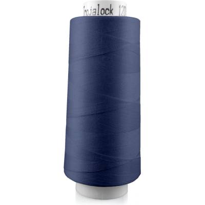 Nitě TROJALOCK polyester na overlock 2500m AMANN - více barev ods.: 1316 tmavá jeansová modrá