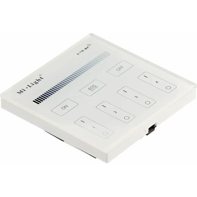 GTV Nástěnný dotykový RF ovladač MONO 4-zónový pro LED pásky LD-KONML-MONO-PAN
