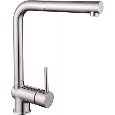 Inter Ceramic Стоящ смесител за кухня, Inter Ceramic, ICF 7197008, с изтеглящ душa (7197008)