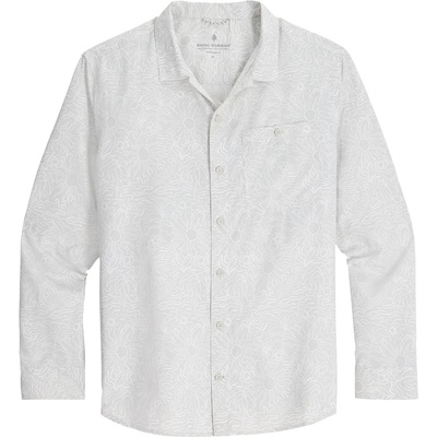 Royal Robbins Мъжка риза с копчета Royal Robbins Salathe Sun Shirt L/S Shirt - Soapstone Solar Pt - размер M (033-3227-0312)