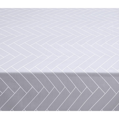 Södahl Покривка за маса Tiles Damask 140 x 220 см бяла (15507)