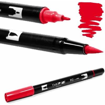 TOMBOW DUAL BRUSH PEN - FIX NA KŮŽI - RED (885)