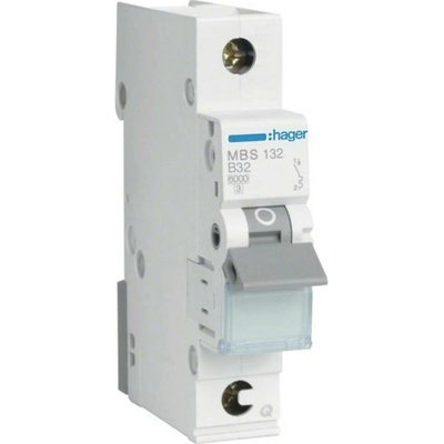 Hager 1-pólový 32 A 400 V MBS132