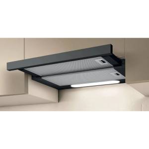 Elica Абсорбатор за вграждане Elica Elite 14 Lux BL 60, 121 W, 60 см, Клас D, 304 м3/ч, LED осветление, Черен (Elite 14 Lux BL 60)