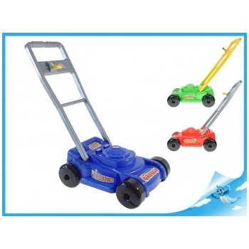 Mikro trading sekačka na trávu modrá