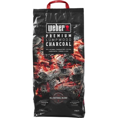 WEBER Grilovací uhlí dřevěné 5 kg
