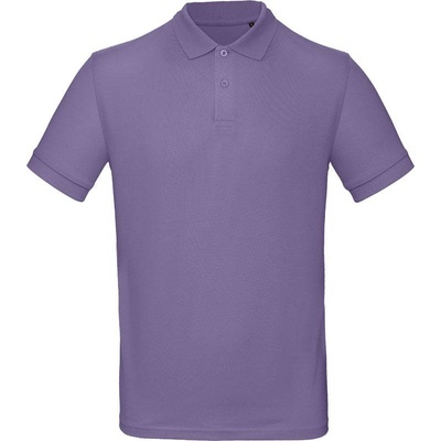 B&C Inspire polo /Men piqué polo lilac millennial fialová