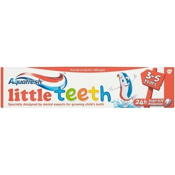 Aquafresh Little Teeth 3-5 let detská zubná pasta 50 ml