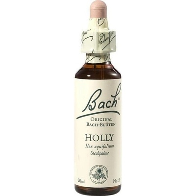 Bachovy esence HOLLY č.15 Cesmína ostrolistá 20 ml